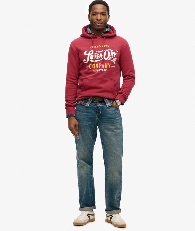 Perfect Fit Script Hoodie
