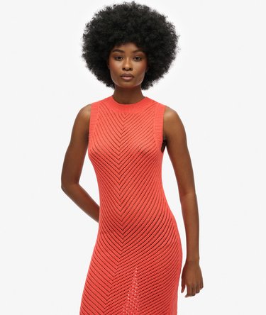 Chevron Crochet Mini Dress Image 2