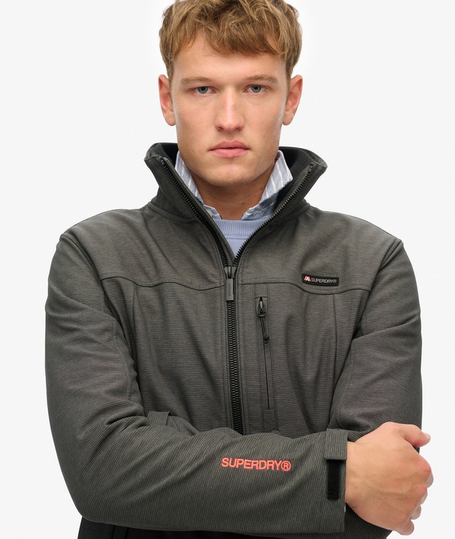 Marl Ripstop Trekker Jacket