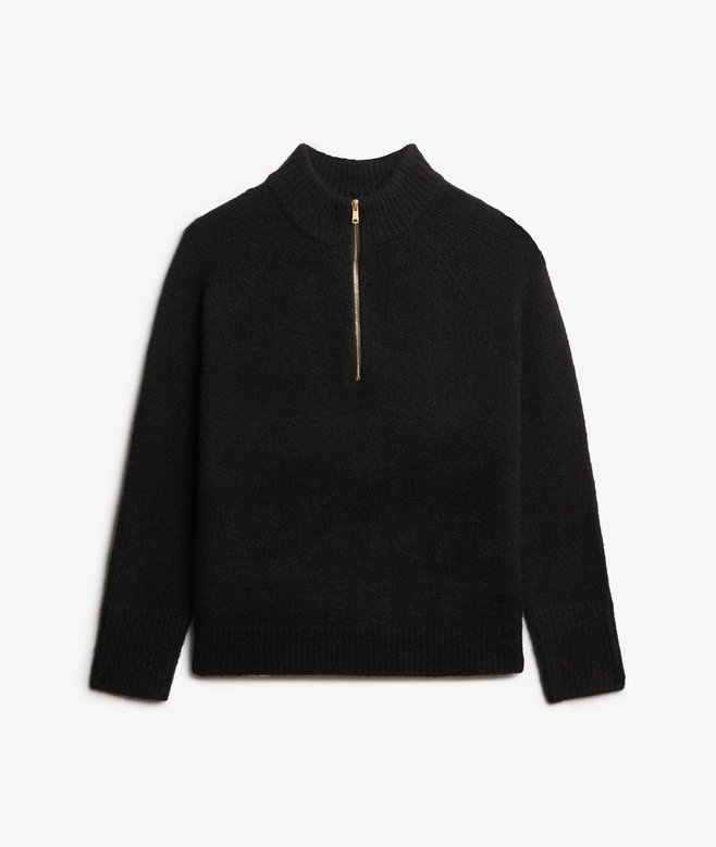 Brushed Half Zip Jumper