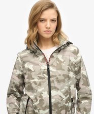 Hooded Logo Windbreaker Jacket