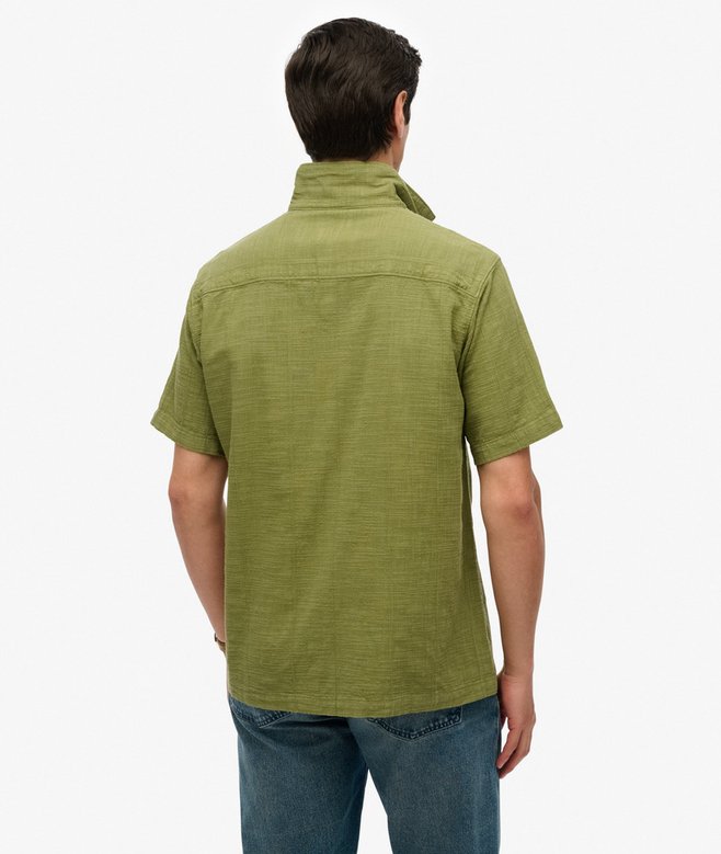 The Merchant Store - Short Sleeve Textured Shirt