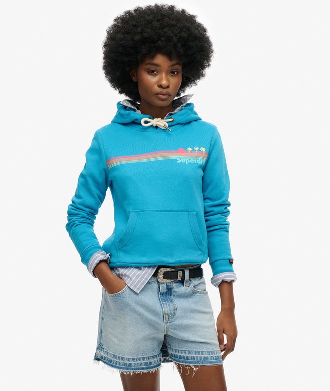 Rainbow Stripe Hoodie