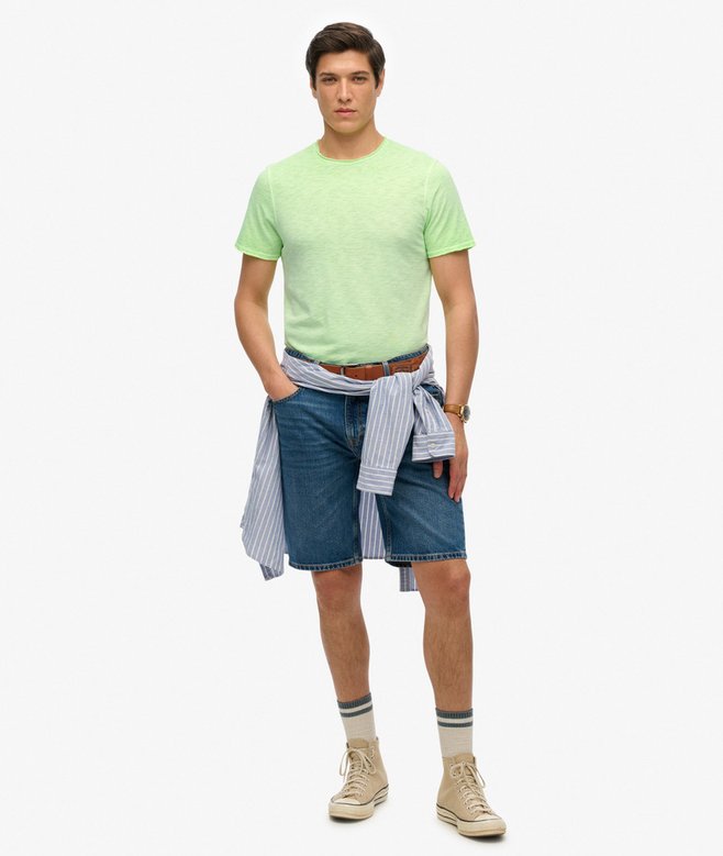 Raw Edge Slub T-Shirt