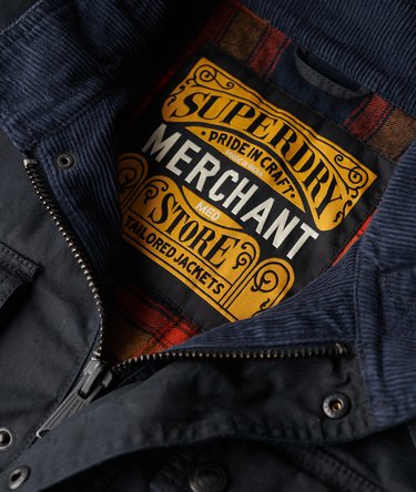 The Merchant Store - Oversized Wax Jacket Image 7