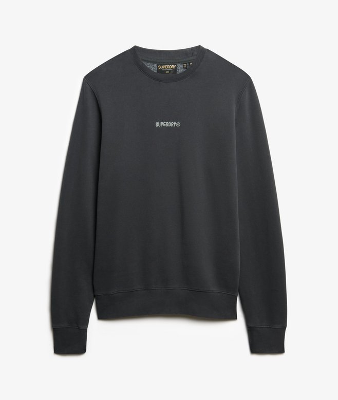 Micro Logo Crew Sweatshirt
