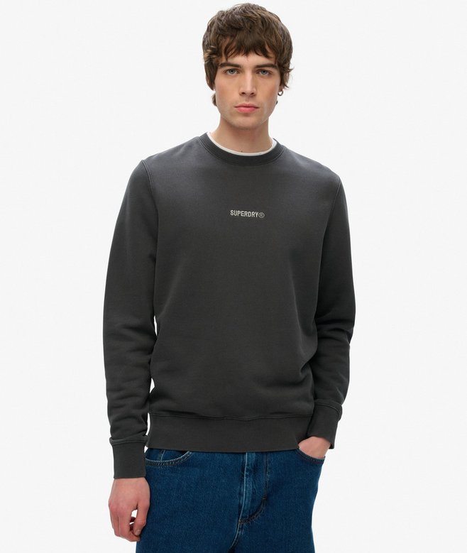 Micro Logo Crew Sweatshirt