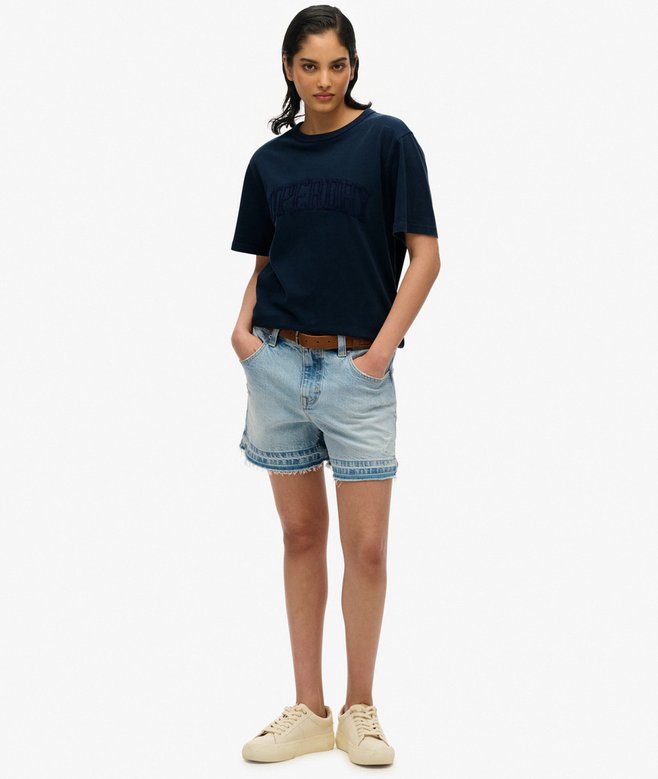 Athletic Tonal Oversized T-Shirt