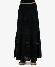 Ibiza Lace Mix Maxi Skirt