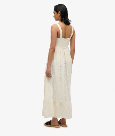 Statement Tiered Maxi Dress Image 5