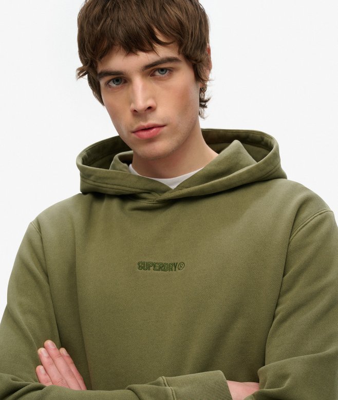 Micro Logo Hoodie