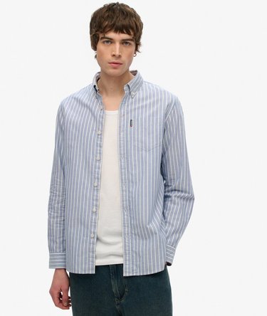 Essentials Long Sleeve Oxford Shirt Image 1