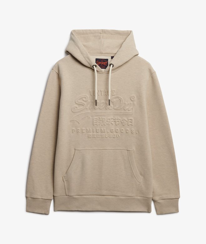 Embossed Graphic Hoodie