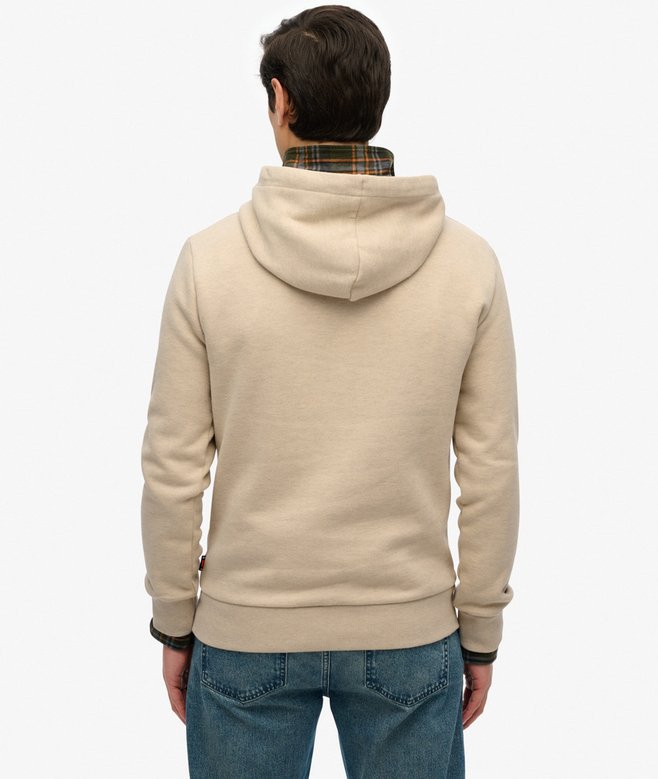 Embossed Graphic Hoodie