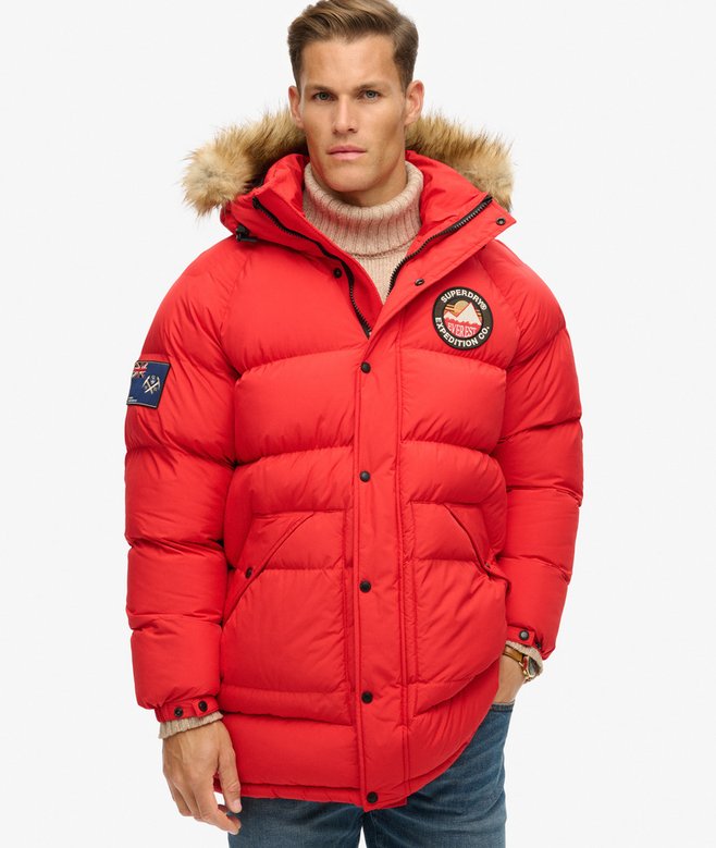 Everest Longline Baffled Parka Jacket