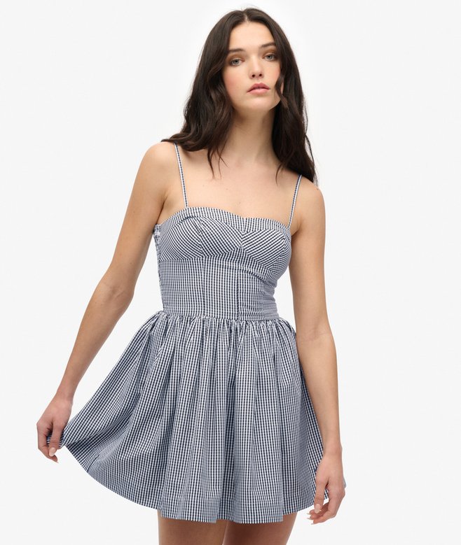 Sexy Lace-Trim Cami Mini Dress main image 1
