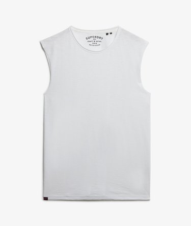 Raw Edge Slub Tank Top Image 6