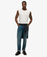 Raw Edge Slub Tank Top