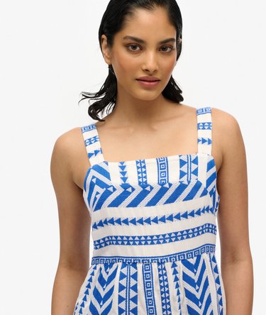 Statement Tiered Maxi Dress Image 3