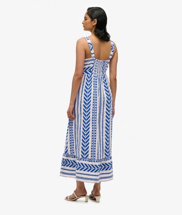 Statement Tiered Maxi Dress Image 4
