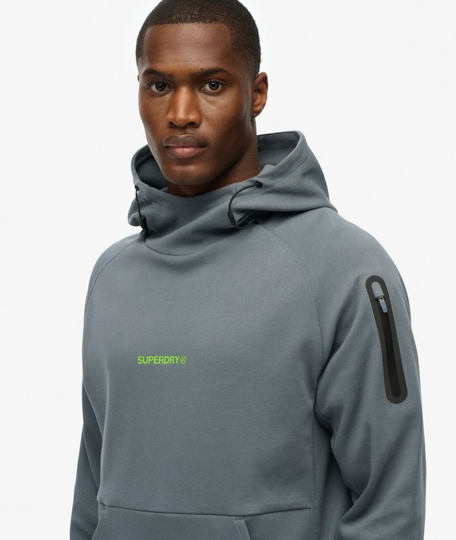 Tech Logo Loose Hoodie