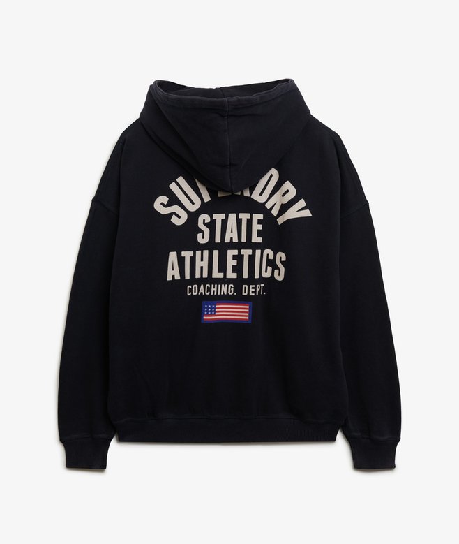 Athletic Essentials Oversized Zip Hoodie
