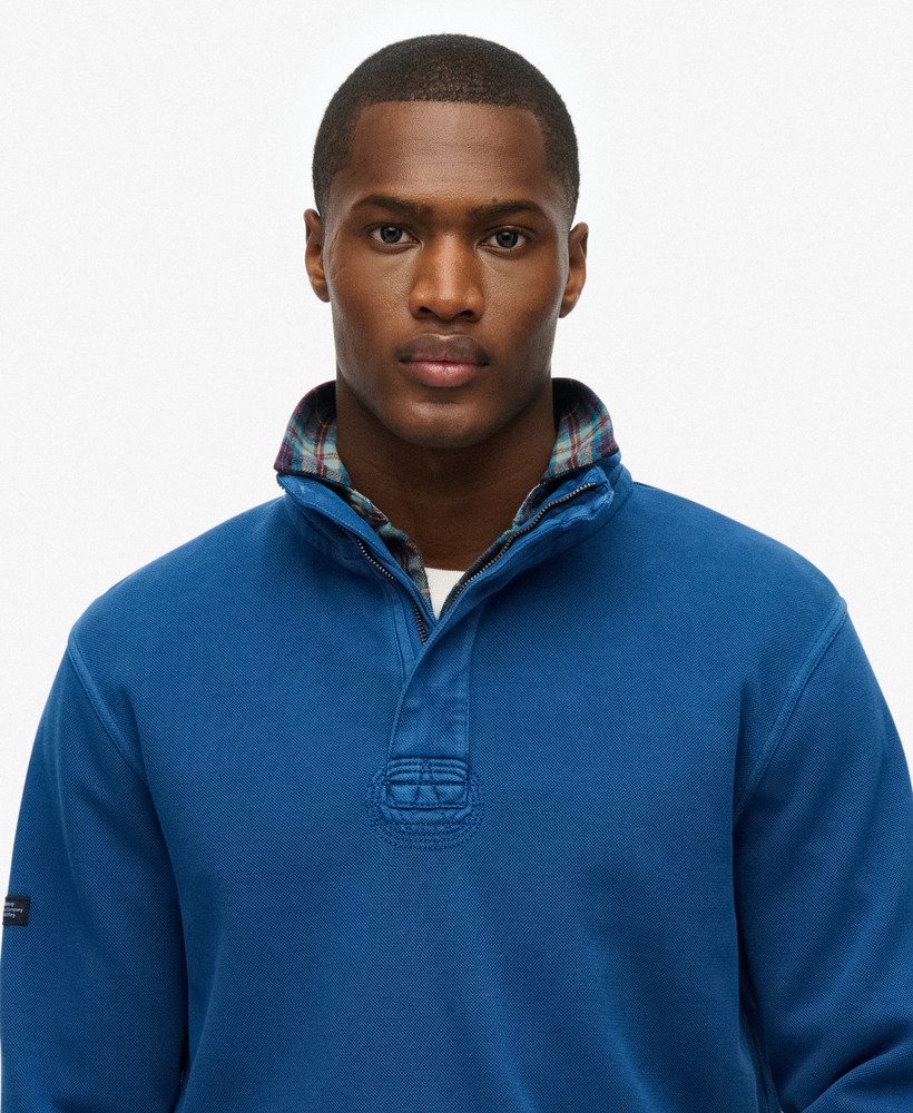 トップス 36G SUPER FINE GAUGE HALF ZIP PULLOVER Organic Fine Gauge Half Zip Sweater – Hope & Henry