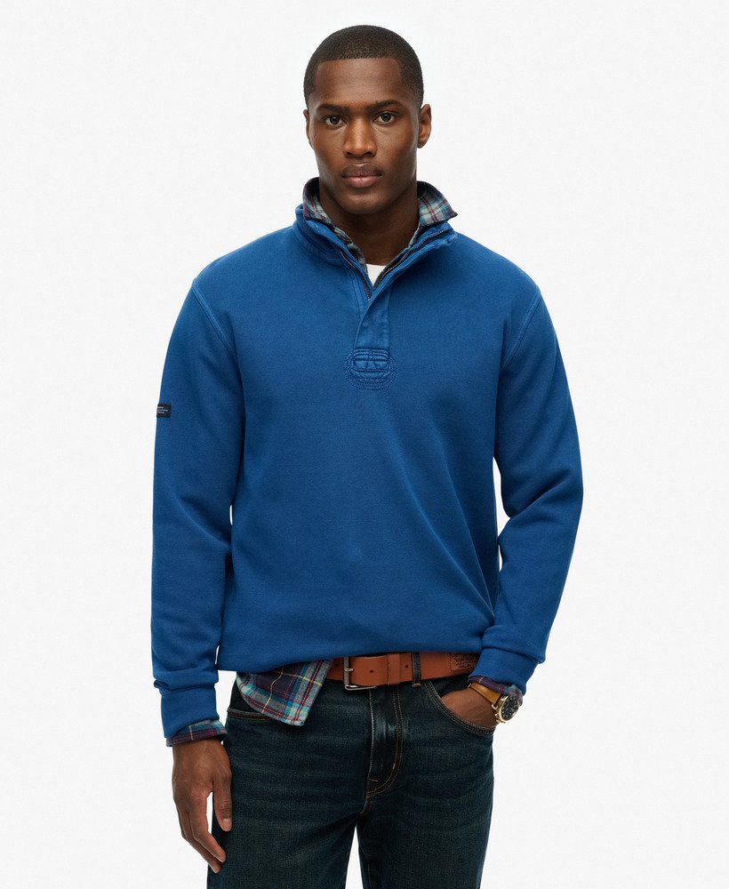 トップス REVERBERATE 25SS HALF ZIP PIQUE REVERBERATE/リバーバレイト】HALF ZIPP PIQUE REV-25SS-RB28の