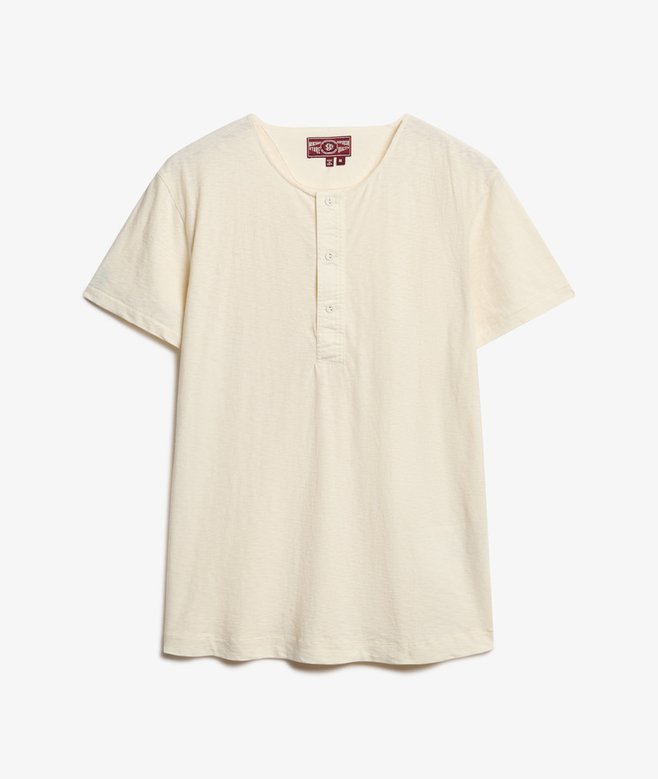 The Merchant Store - Short Sleeve Henley Top