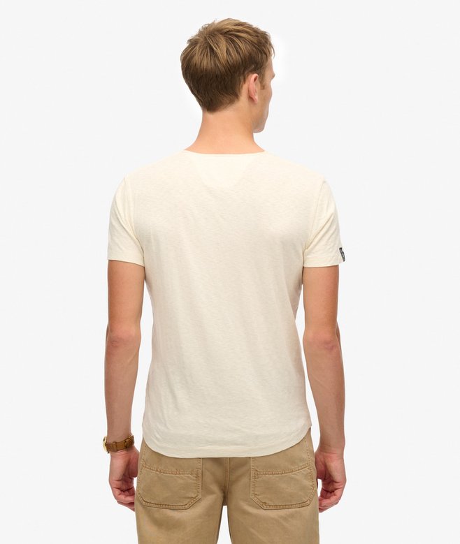 The Merchant Store - Short Sleeve Henley Top