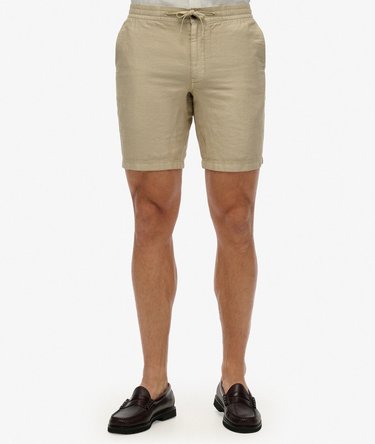 The Merchant Store- Linen Shorts Image 2