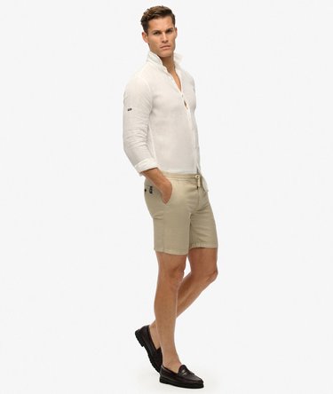 The Merchant Store- Linen Shorts Image 4
