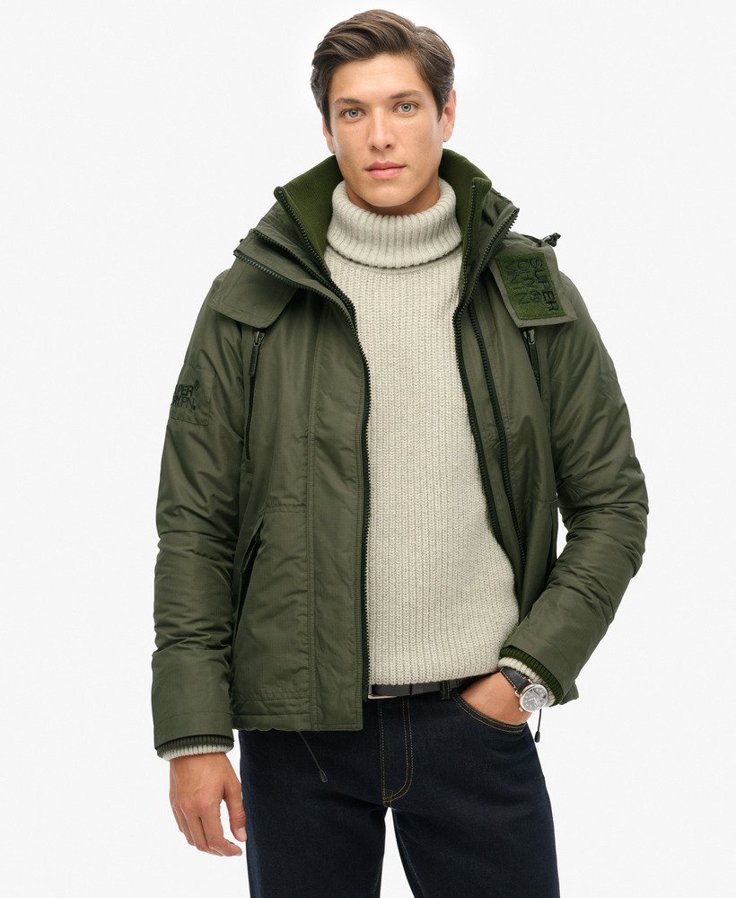 ミリタリージャケット STRAND / JACKET / COTTON. WEATHER. A.H. mens Mountain SD Windcheater Jacket in Surplus Goods Olive