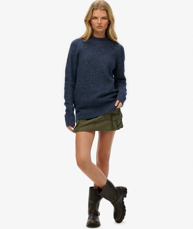 Oversized Chunky Raglan Jumper (1) 1 out of 5 stars, 1 reviews More Colours Available Price £29.99 Price reduced from £59.99 to You Save 50%