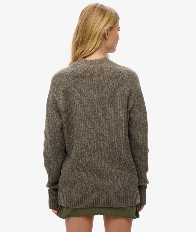 Oversized Chunky Raglan Jumper (1) 5 out of 5 stars, 1 reviews More Colours Available Price £29.99 Price reduced from £59.99 to You Save 50%