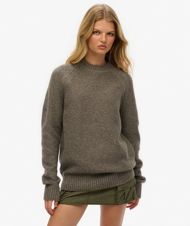 Oversized Chunky Raglan Jumper (1) 5 out of 5 stars, 1 reviews More Colours Available Price £29.99 Price reduced from £59.99 to You Save 50%