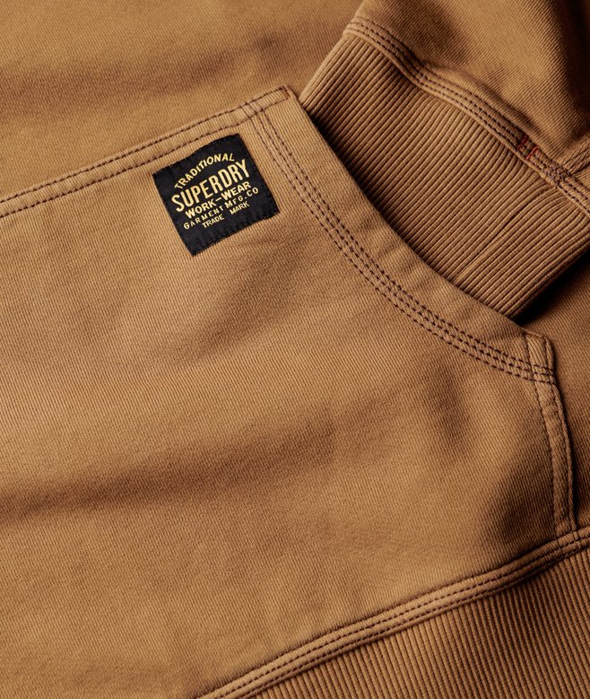Contrast Stitch Relaxed Hoodie