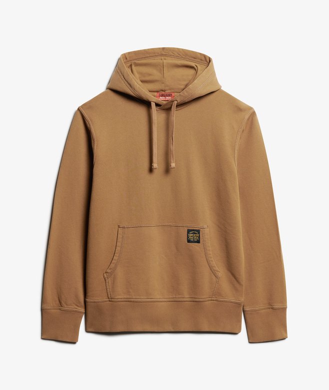Contrast Stitch Relaxed Hoodie