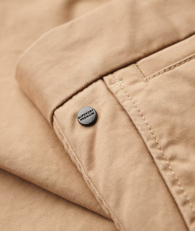 Slim Tapered Stretch Chino Trousers