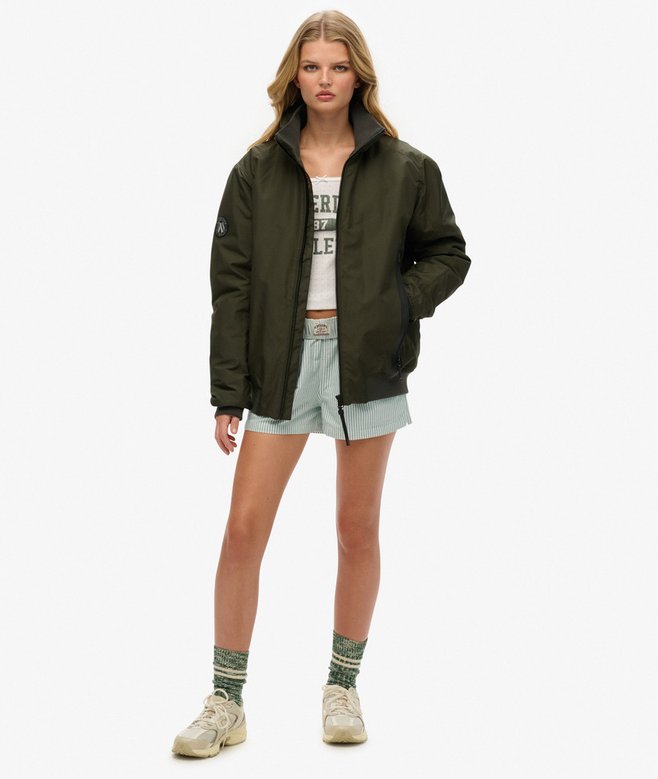 Oversized City Harrington Jacket