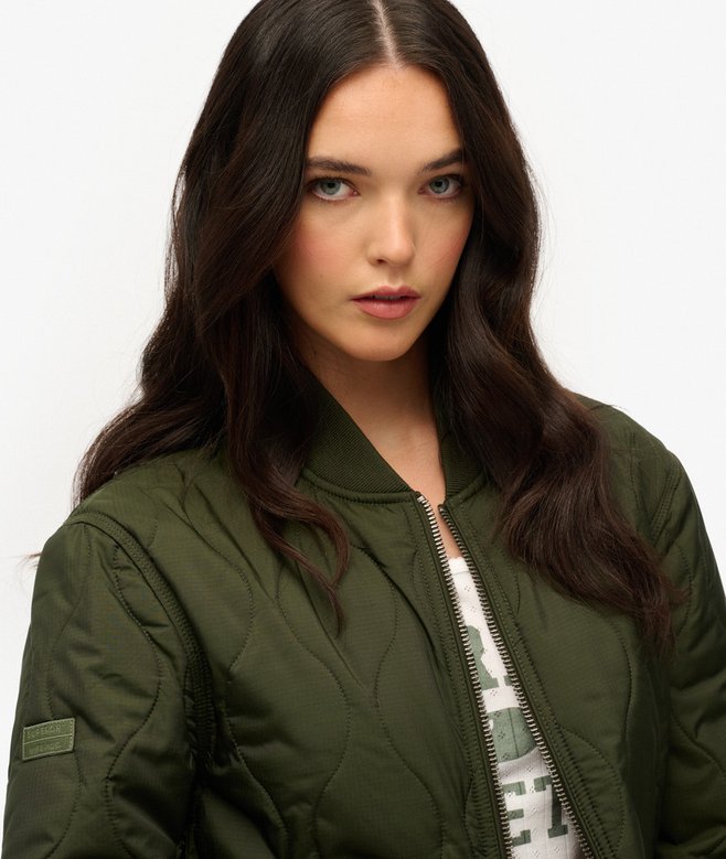 Oversized Surplus Quilted Liner Jacket