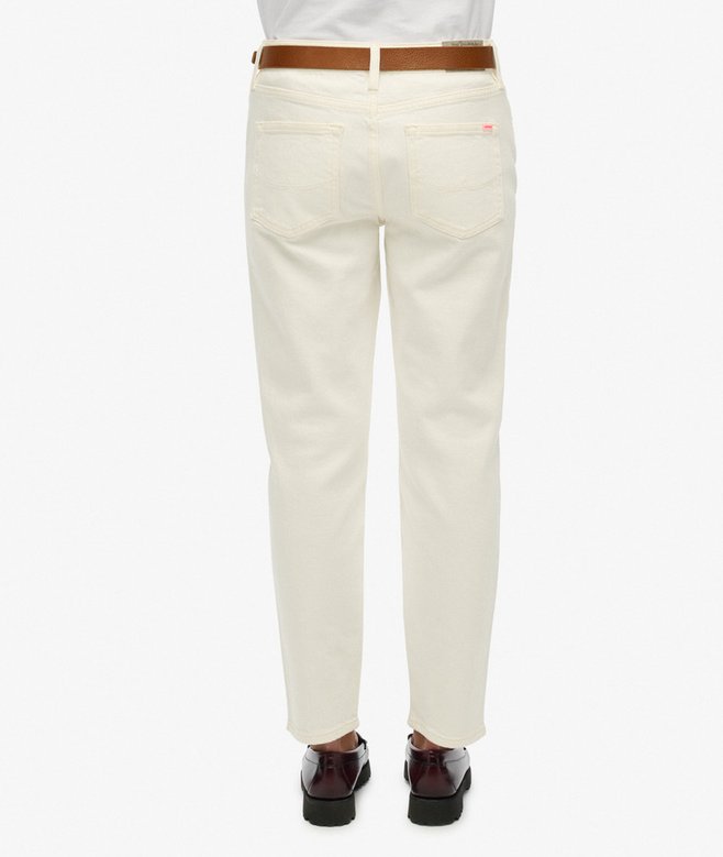 Organic Cotton Mid Rise Slim Jeans