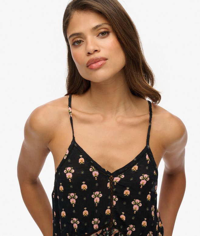 Ladder Trim Cami Top