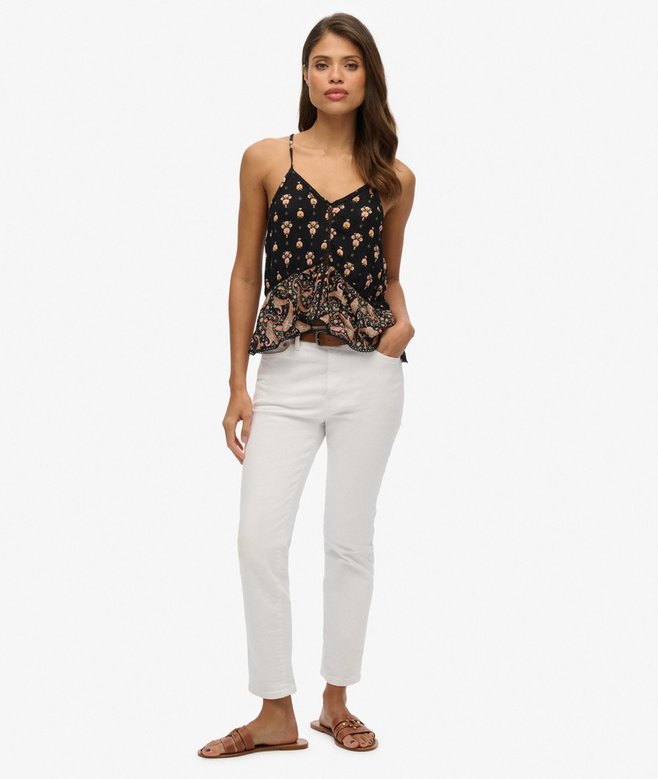 Ladder Trim Cami Top