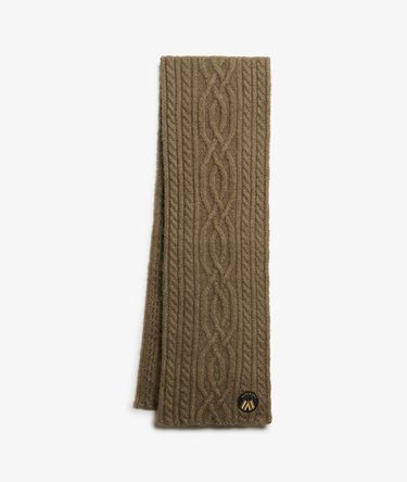 Cable Luxe Knit Scarf Image 1