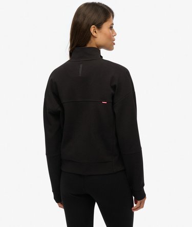 Active Tech Logo Relaxed Half Zip Sweatshirt Image 4