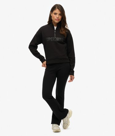 Active Tech Logo Relaxed Half Zip Sweatshirt Image 2