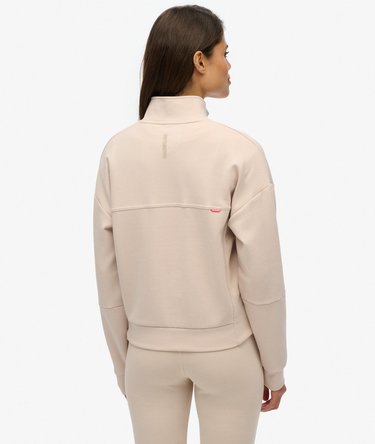 Sweat-shirt demi-zip décontracté Active Tech Logo Image 4