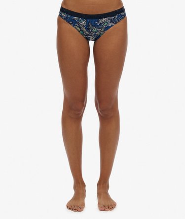 Print Triangle Bikini Top Image 3