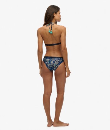 Print Triangle Bikini Top Image 6